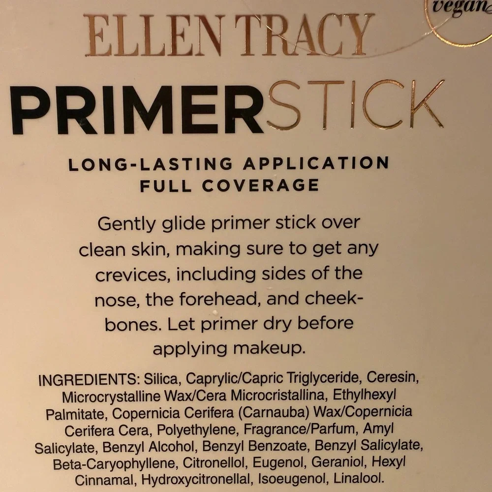 Ellen Tracy Primer Stick (1.06 Oz) Full Coverage Mattifying Long Lasting Smooth